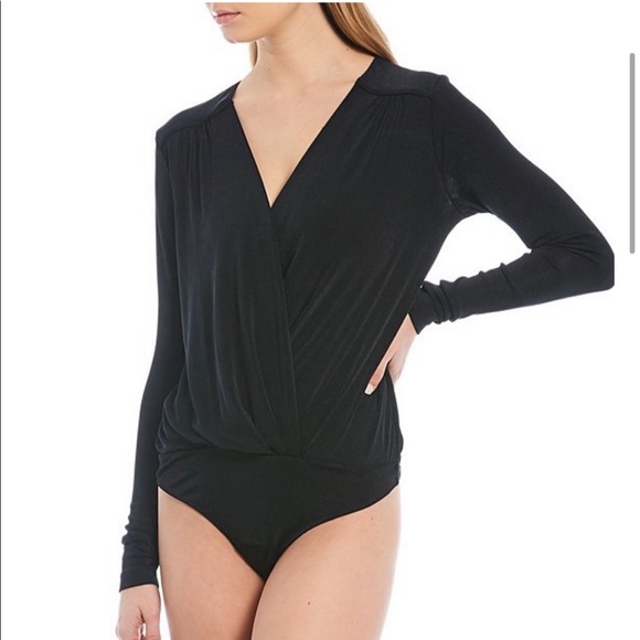 Free People Tops - Free people NWT bodysuit medium black